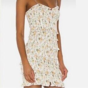 V. Chapman x REVOLVE Drew mini floral smocked dress